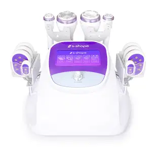 Mesin uap bentuk tubuh 6 IN 1 laser Lipo bentuk tubuh 30k S