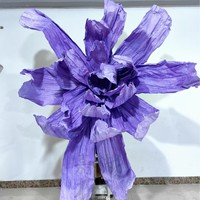 Papier de lotus parfumé artisanal réaliste et élégant pour les décorations de mariage, de la Saint-Valentin et de la remise des diplômes - Grande taille