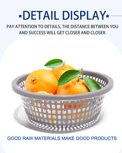 Caja fresca de plástico transparente al por mayor, cesta de drenaje crujiente, organización del refrigerador de cocina, colador de malla y colador de alimentos para el hogar - Product Image 6