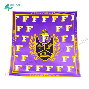 Sciarpa Scolastica Personalizzata con Logo Stampato, Sciarpa da Calcio <span class=keywords><strong>Old</strong></span> School in Raso Setoso, Sciarpe per Mardi Gras Personalizzate - Product Image 5