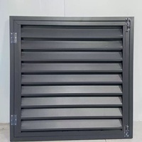 Volets intérieurs en aluminium à lamelles avec traitement de surface fin pour cloisons de bureau, réglage de la lumière, accessoires décoratifs