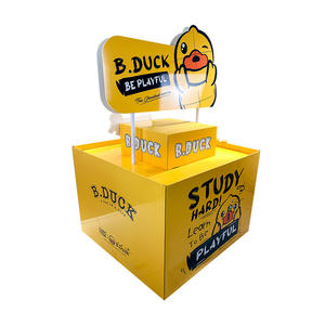 Estante de exhibición de tienda comercial de palé completo independiente de alto estándar para regalo de vacaciones y exhibición de alimentos caja de cartón - Product Image 1