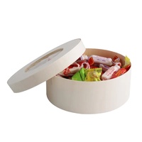 Plateau de cuisson du pain Bande en bois Support inférieur Plat de cuisson en bois jetable