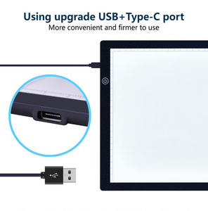 Magic A4 LED Tracing Pad pour enfants magnétique dessin boîte à lumière avec échelle papier DIY peinture dessin jouets - Product Image 5