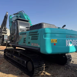 เครื่องยนต์คุณภาพสูงแท้ 98% สภาพใหม่ รถขุดไฮดรอลิก Kobelco SK350 ขนาด 35 ตัน มือสอง พร้อมเกียร์ EPA CE - Product Image 1