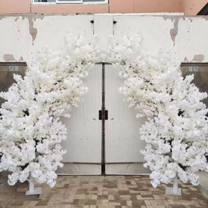 Offre Spéciale 2.5m rose et blanc moderne fleur de cerisier arc détachable fleurs artificielles <span class=keywords><strong>arbre</strong></span> pour <span class=keywords><strong>mariage</strong></span> jardin - Product Image 6
