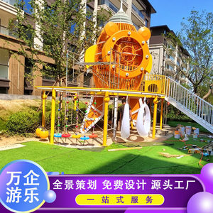 Outdoor <b>Large</b> Stainless Steel <b>Slide</b> Children's Friendly Park Community Scenic Spot Unpowered Amusement Equipment Manufacturer - Product Image 4