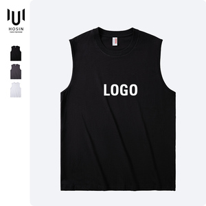 T-<span class=keywords><strong>shirt</strong></span> <span class=keywords><strong>sans</strong></span> manches en coton surdimensionné 210 g/m² d'été de haute qualité pour femmes - Product Image 1