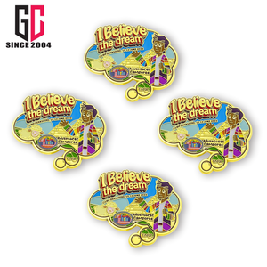 12 năm nhà máy tùy chỉnh gnyc Nhà Thám Hiểm Con Đường Finder Pin tôi tin rằng giấc mơ camporee 2022 ve áo Pin - Product Image 2