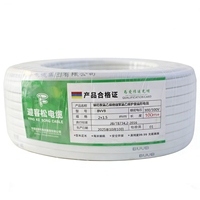 Flachmantel-Kupferleiter XLPE-Isoliert PVC-Ummantelung Niederspannung 500V/300V BvvB Kabel 3x1,5mm für Industrie- und Bauanwendungen