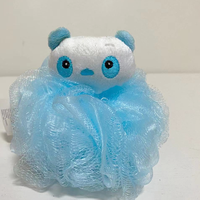 Éponge de douche en forme d'animal Loofahs Pouf Brosses de bain Éponges et épurateurs