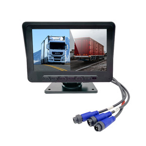 Système de caméra pour camion Wemaer, caméra de recul, moniteur LCD 7 pouces, 2 caméras, étanche IP68, vision nocturne pour bus, camionnette, camping-car, vue arrière - Product Image 5