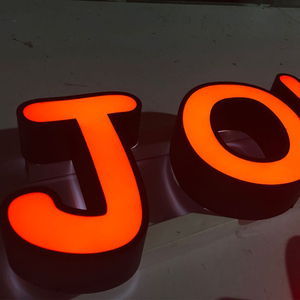 Custom Stainless Steel 3D Frontlit LED Logo Sign Storefront Business <strong>Advertising</strong> <strong>Light</strong> <strong>Box</strong> - Product Image 5