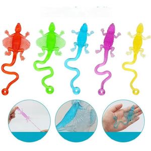 Juguete Antiestrés - Lizardo y Gecko Realistas de Gel Suave para Escalar Paredes, Modelos de Animales, Juguetes de Gel Suave Sólido - Product Image 5
