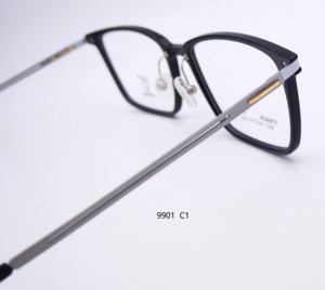 9901แว่นตาไทเทเนียมอะซิเตทขนาดเล็กแว่นตา ODM - Product Image 4