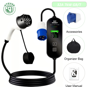 Cargador Portátil para Vehículos Eléctricos XTEVSE 16A 3.5KW Ajustable Tipo 2 con Pantalla LCD a Color, Nuevo - Product Image 2