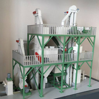 Nouvelle Ligne de Production de Granulés d'Aliments pour Animaux à Haute Efficacité et Faible Coût, Prix Usine, Vente Chaude, 0,5-1 Tonne/Heure pour Ferme Avicole