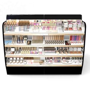 Espositore da Terra Personalizzato per Prodotti di Bellezza, Banco Espositivo per Negozio di Cosmetici, Gondola per Esposizione Trucchi - Product Image 5