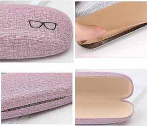 Estuche de Gafas de Cuero de Lujo con Logotipo y Estuche para Gafas de Sol, Impresión GRATUITA, Bajo Precio, MOQ Bajo - Product Image 3
