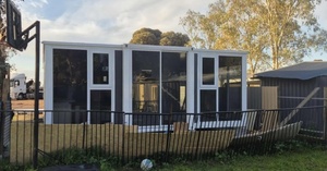 Casa Rodante Portátil <span class=keywords><strong>de</strong></span> 20 pies/30 pies, Unidad <span class=keywords><strong>de</strong></span> Dormir Plegable para Campamentos al Aire Libre, Alojamiento en Complejos Turísticos, Casa Móvil - Product Image 5