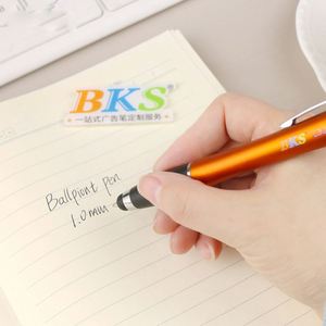 1.0mm Black <b>LED</b> Light Plastic Ballpoint Pen with Modern Design Customizable Logo Stylish Sports Body for Office/School Use - Product Image 6