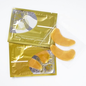 Tùy chỉnh làm sáng vòng tròn tối Mặt nạ mắt 24K vàng tinh thể Hydrogel collagen dưới mắt các bản vá lỗi - Product Image 2