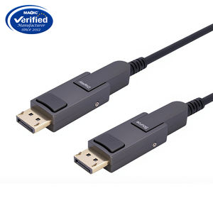 Câble <span class=keywords><strong>DisplayPort</strong></span> AOC actif OEM de 1 m à 100 m, <span class=keywords><strong>DisplayPort</strong></span> vers <span class=keywords><strong>DisplayPort</strong></span> 8K - Product Image 1