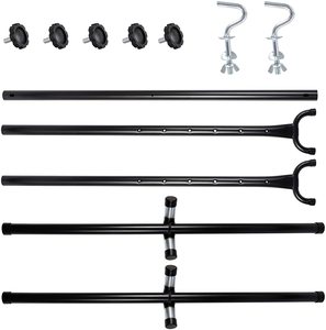 Danlong Võng Cotton Trong Nhà Ngoài Trời Tiện Dụng Có Giá Đỡ Bằng Kim Loại Hamacas Con Soporte Base Hamaca - Product Image 3