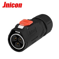 Pour Jnicon haute intensité 2 3 4 5 7 broches connecteur mâle et femelle étanche MJ24 prise pour 50A