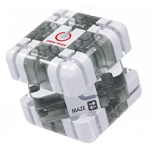 3D Mê Cung 3X3 Tốc Độ Cube Với Thép Bóng Cán Giải Nén Ma Thuật Uốn Xoắn Câu Đố Trẻ Em Trò Chơi Giáo Dục Đồ Chơi Cho Trẻ Em