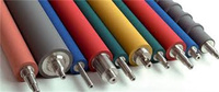 Suministro Directo de Fábrica, Ruedas de Rodillo de Goma Personalizadas de 45 mm de Diámetro Exterior con Dureza Shore 35, Diseño Resistente al Desgaste, Origen TW