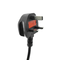 Câble d'alimentation CA SIPU UK 10A en cuivre avec prise pour appareils électroménagers, ordinateurs de bureau, moniteurs et téléviseurs