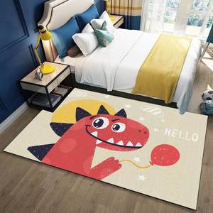<span class=keywords><strong>Tapis</strong></span> de jeu pour garçon, motif forêt et dinosaures, en polyester, pour la maison, les pique-niques et le camping - Technique touffetée - Product Image 5