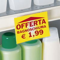 Présentoir publicitaire en PVC pour supermarché Étagère Dangler Wobbler Étagère Talker