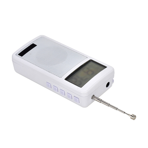 HRD-105 Pocket Digital Radio | AM/FM Dual-Band, LCD Display, Ultra-Light 60g & Built-In <b>Speaker</b> - Product Image 3