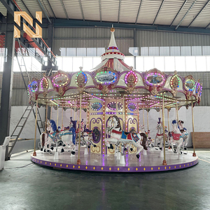<span class=keywords><strong>Manège</strong></span> de Luxe à 24 Places en Forme de Chevaux, 9,5 m, pour Enfants et Adultes, Équipement d'Attraction pour Parc d'Attractions, Certifié CE, pour Centres Commerciaux Extérieurs - Product Image 3
