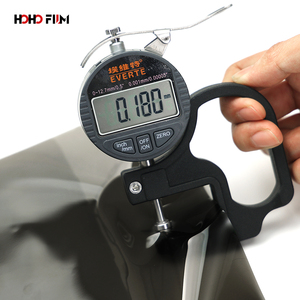 HOHOFILM 0,3 m X 1,5 m Autocuración Anti Scratch Smoky Charcoal 35% VLT TPU Headlight PPF 190 Microns Película de protección de <span class=keywords><strong>faros</strong></span> - Product Image 3