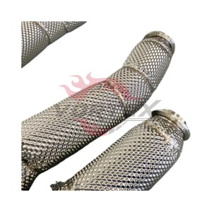 Vortex 304ขั้วหลอดยาวสแตนเลสสำหรับ lambสัญลักษณ์ Aventador LP750 LP700 SV svj 6.5L V12 2011-2022พร้อมเกราะป้องกันความร้อน - Product Image 3