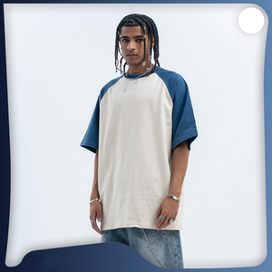 Nouveau modèle T-shirt décontracté respirant à manches courtes et col rond en coton tricoté 100% de haute qualité - Product Image 2