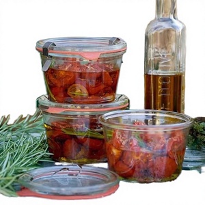 40Years Factory Classic High Borosilicate Glass <b>Jar</b> Canister Cover Eco-Friendly Country Design Heat Resistant Juice Dispenser - Product Image 3