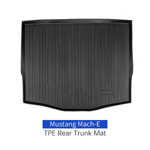 Alfombrilla impermeable para maletero de coche, tapete de Material de TPE de alta calidad para Ford Mustang <span class=keywords><strong>Mach</strong></span>-E 2020-2022 - Product Image 3