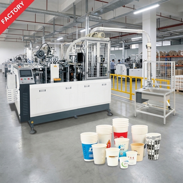 High Speed Automatic Paper Cup Machine Disposable Paper Cup Production Line Forming Manufacturing Machine