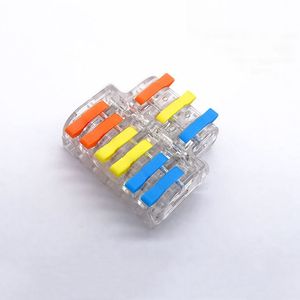 Separador transparente de cableado de resorte de tuerca de palanca de conector de cable de 3 en 6 salidas de 3 en 9 salidas de 2 en 3 en 3 - Product Image 2