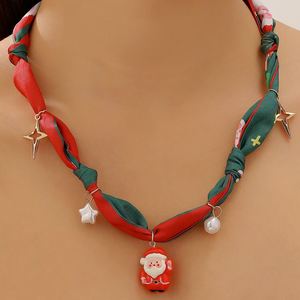 สร้อยคอจี้สามเหลี่ยมรูปทรงเรขาคณิตสร้อยคอพลอยถักด้วยมือที่สวยงาม - Product Image 6