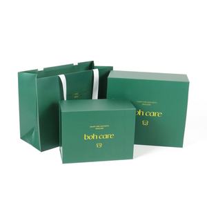 Boîte cadeau pliable de luxe personnalisée avec fermeture magnétique pour les jouets en peluche, les chaussettes, les couvertures pour bébé - Ensemble de sacs en papier écologiques - Product Image 5