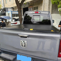 Couvre-caisse de camionnette rétractable manuel en aluminium imperméable à l'eau, couvercle de benne à rouleaux pour Nissan Navara Np300