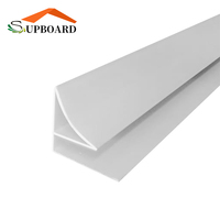 Profil d'angle en plastique de plafond de corniche artistique pour Pvc