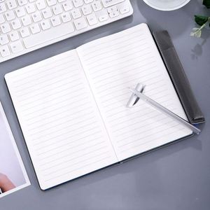 Carnets de notes professionnels sur mesure avec couverture rigide, bande élastique et porte-stylo, impression de logo, format A5 - Product Image 5