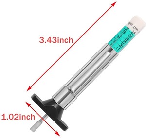 Jauge de profondeur de <span class=keywords><strong>roue</strong></span> et de pneu de voiture numérique 0-20mm indicateur de profondeur de bande de roulement de pneu pour motos remorques fourgonnettes outil de mesure - Product Image 3
