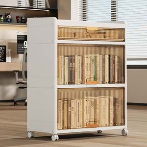 Armoires de rangement en plastique pliables vêtements Snack jouets stockage d'ustensiles maison chambre salon <span class=keywords><strong>cuisine</strong></span> - Product Image 5